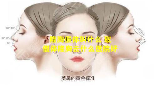 隆胸假体叫什么 取假体隆胸去什么医院好